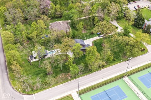 Aerial view at 798 Millerwood Drive, Lebanon, IN