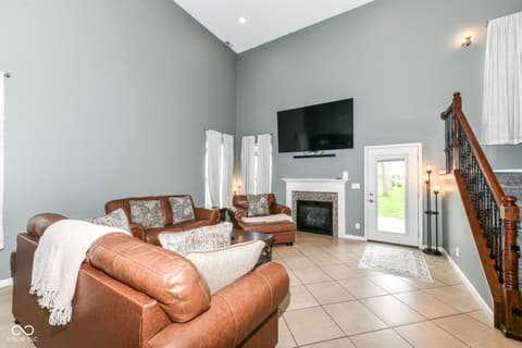 Living room at 798 Millerwood Drive, Lebanon, IN