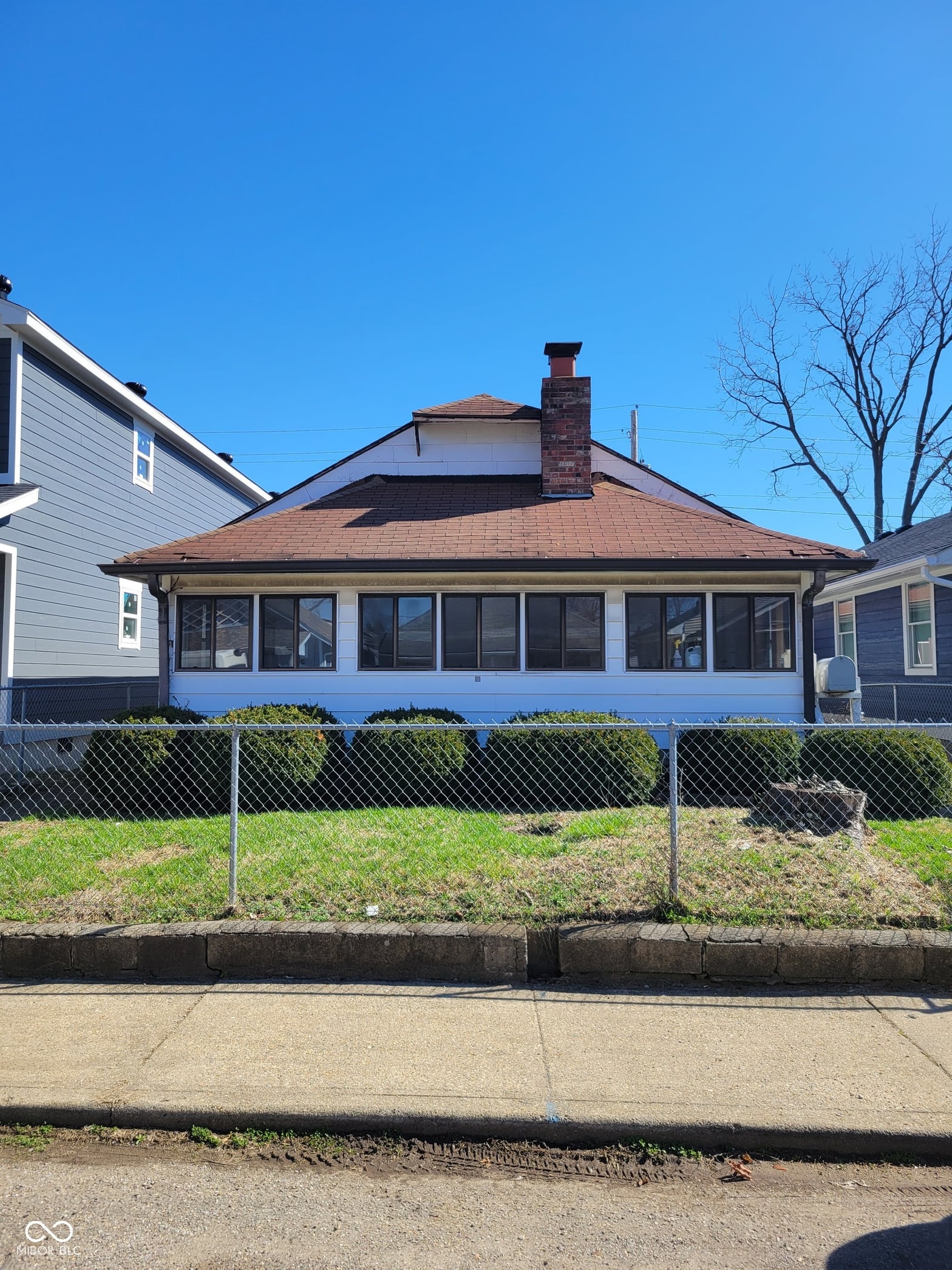 Front exterior at 1735 Thaddeus Street, Indianapolis, IN