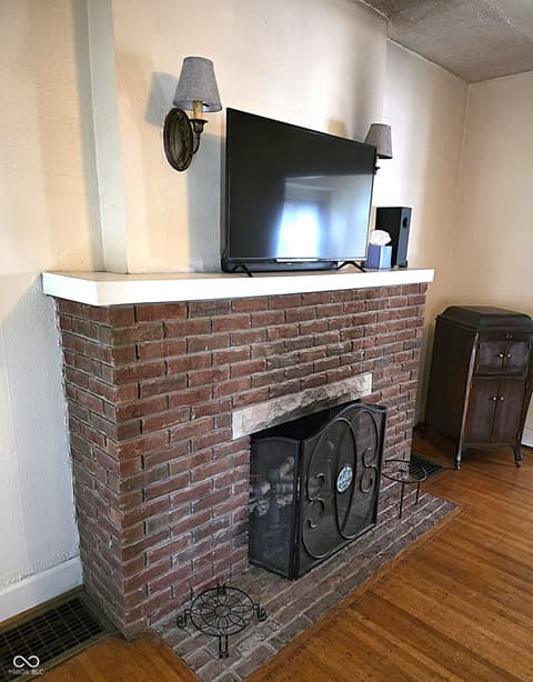 Living room at 4231 Broadway Street, Indianapolis, IN