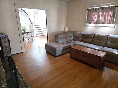 Living room at 4231 Broadway Street, Indianapolis, IN