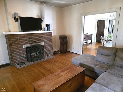 Living room at 4231 Broadway Street, Indianapolis, IN