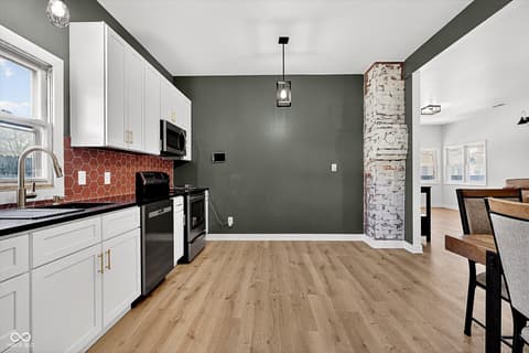 Kitchen at 416 W 5th Street W, Greenfield, IN