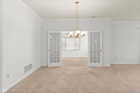 Living room at 88 W Wind Chime Circle, Greenwood, IN