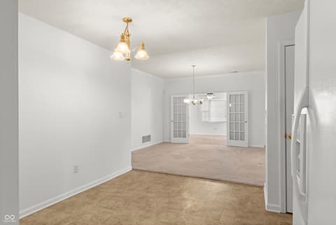 Dining room at 88 W Wind Chime Circle, Greenwood, IN
