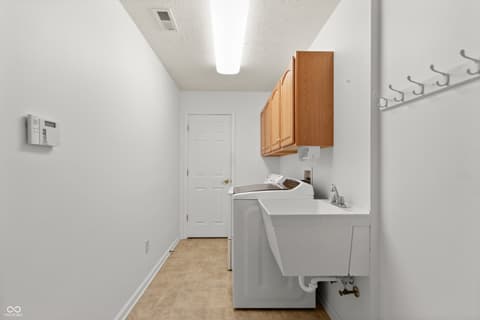 Laundry room at 88 W Wind Chime Circle, Greenwood, IN