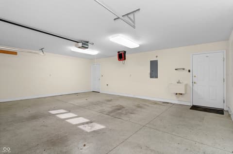 Garage at 88 W Wind Chime Circle, Greenwood, IN