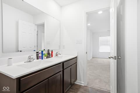 Bathroom at 10317 Caprock Canyon Drive, Indianapolis, IN