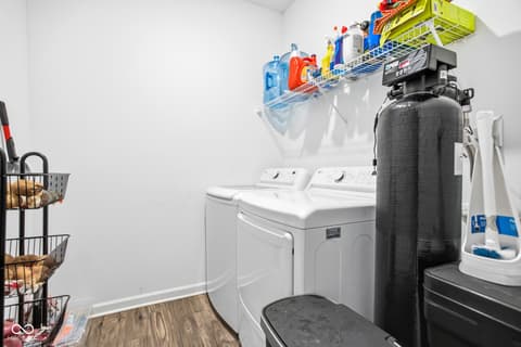 Laundry room at 10317 Caprock Canyon Drive, Indianapolis, IN