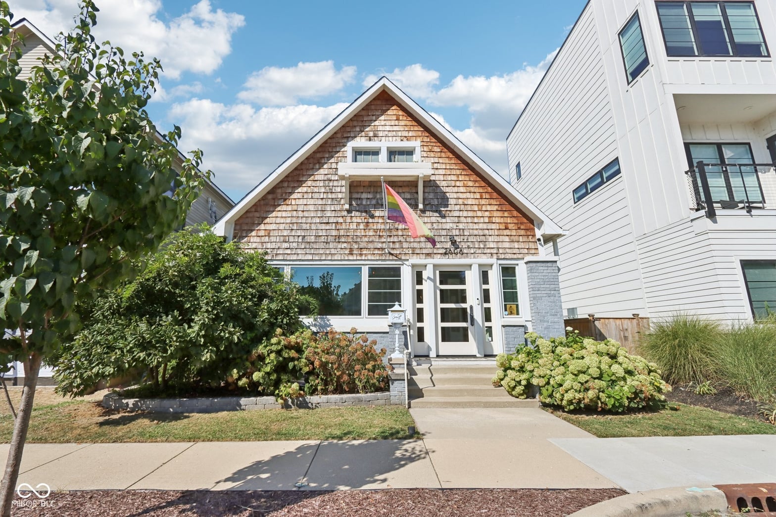Front exterior at 2606 N Delaware Street, Indianapolis, IN