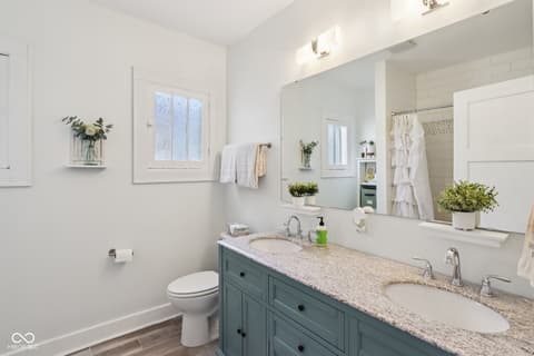 Bathroom at 2606 N Delaware Street, Indianapolis, IN