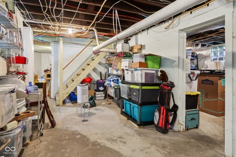 Basement at 2606 N Delaware Street, Indianapolis, IN
