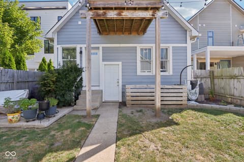 Front exterior at 2606 N Delaware Street, Indianapolis, IN