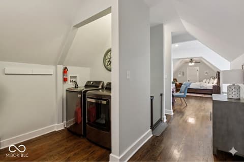 Laundry room at 2606 N Delaware Street, Indianapolis, IN