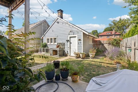 Backyard at 2606 N Delaware Street, Indianapolis, IN