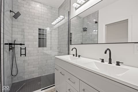 Bathroom at 1633 N New Jersey Street, Indianapolis, IN