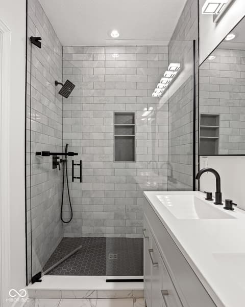 Bathroom at 1633 N New Jersey Street, Indianapolis, IN