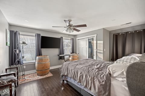 Bedroom at 1633 N New Jersey Street, Indianapolis, IN