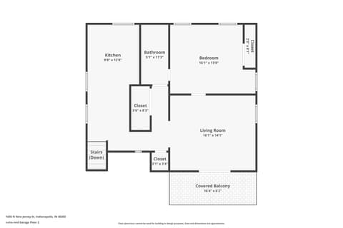 Floor Plan — 1633 N New Jersey Street, Indianapolis, IN