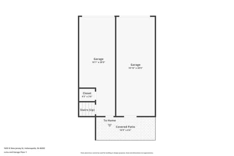 Floor Plan — 1633 N New Jersey Street, Indianapolis, IN