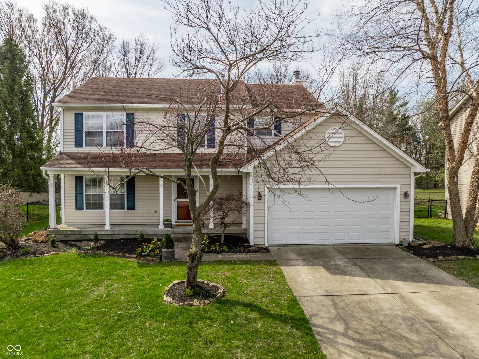 Front exterior at 10297 Tybalt Drive, Fishers, IN