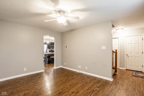 Living room at 10297 Tybalt Drive, Fishers, IN