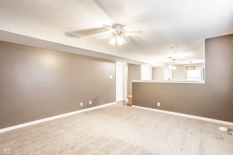 Family room at 10297 Tybalt Drive, Fishers, IN