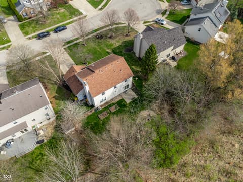 Aerial view at 10297 Tybalt Drive, Fishers, IN