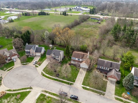 Aerial view at 10297 Tybalt Drive, Fishers, IN