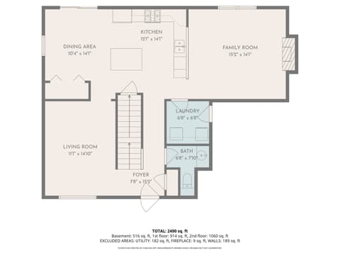 Floor Plan — 10297 Tybalt Drive, Fishers, IN
