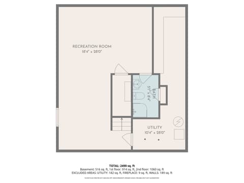 Floor Plan — 10297 Tybalt Drive, Fishers, IN