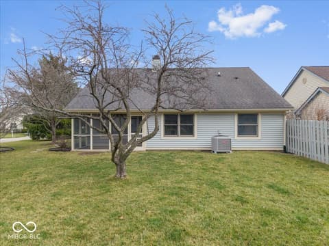 Backyard at 8808 Stirrup Court, Indianapolis, IN