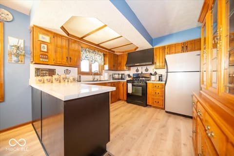 Kitchen at 1647 S Plateau Circle, Martinsville, IN