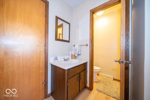 Bathroom at 1647 S Plateau Circle, Martinsville, IN