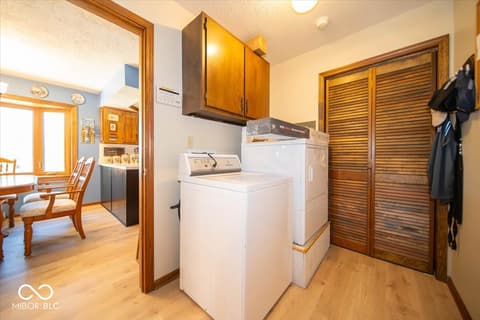 Laundry room at 1647 S Plateau Circle, Martinsville, IN