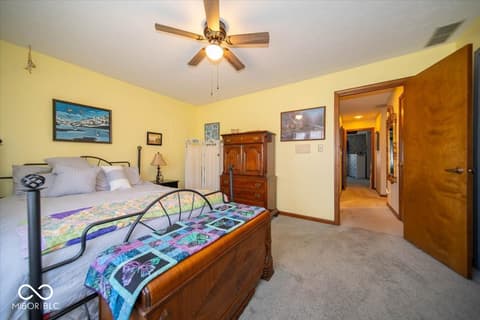 Bedroom at 1647 S Plateau Circle, Martinsville, IN