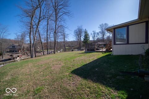Yard at 1647 S Plateau Circle, Martinsville, IN