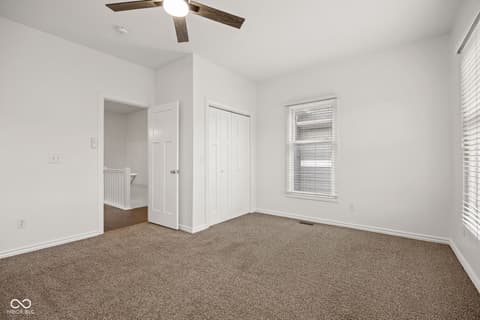 Bedroom at 1635 N New Jersey Street, Indianapolis, IN