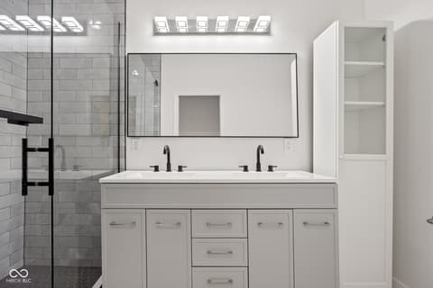 Bathroom at 1635 N New Jersey Street, Indianapolis, IN