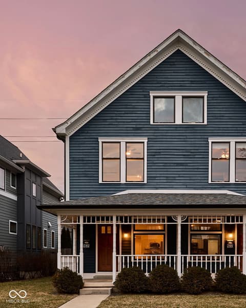 Front exterior at 1635 N New Jersey Street, Indianapolis, IN