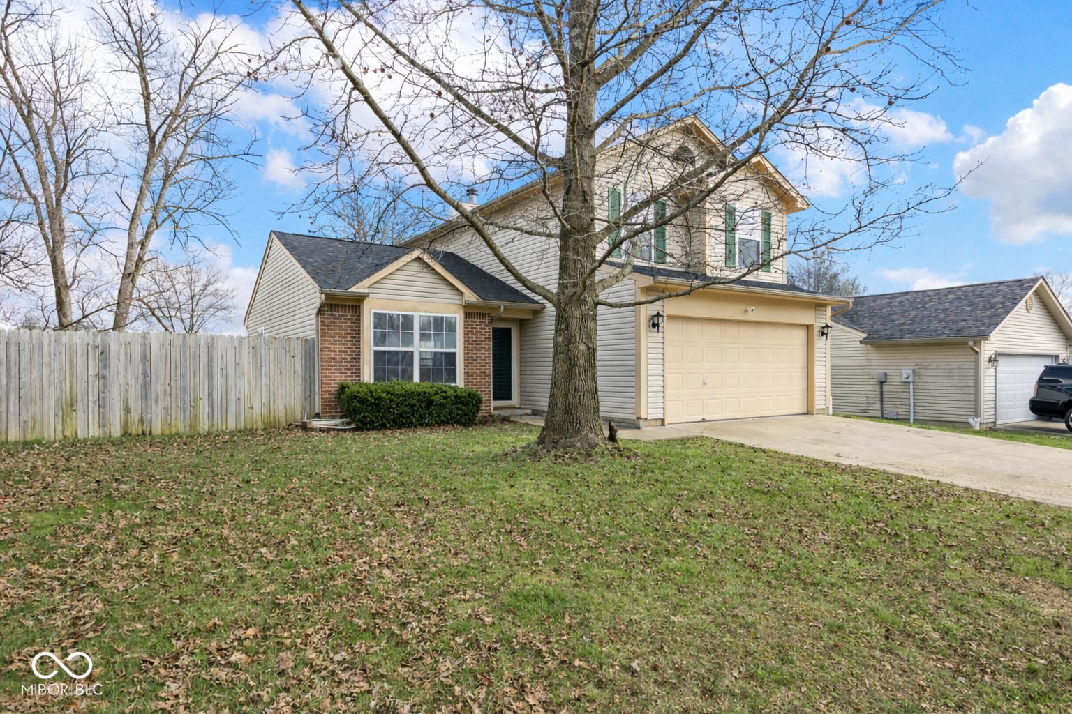 Front exterior at 447 S Woodfield Lane, Bloomington, IN