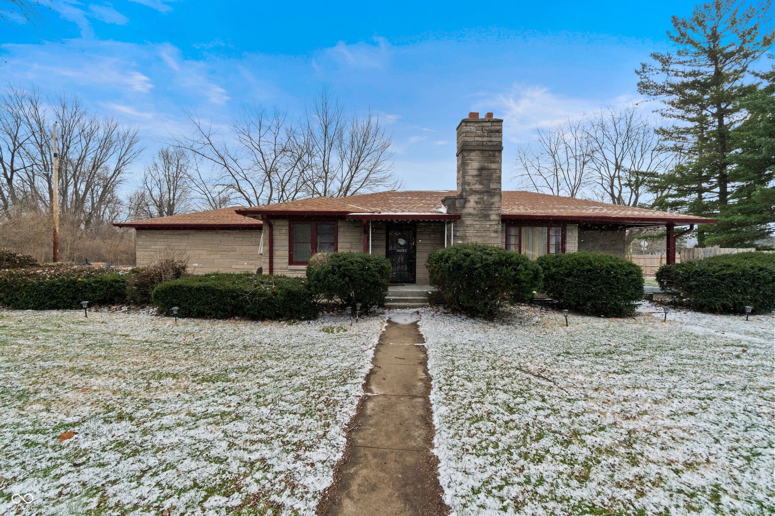 Front exterior at 3403 N Temple Avenue, Indianapolis, IN
