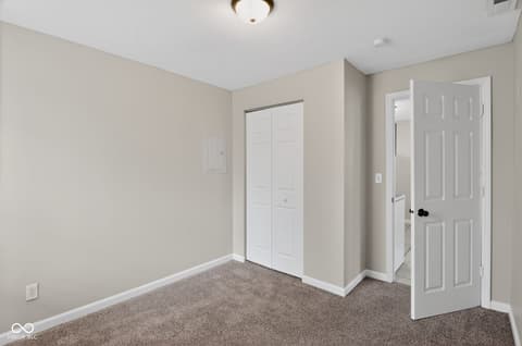 Bedroom at 114 S Sheridan Avenue, Indianapolis, IN