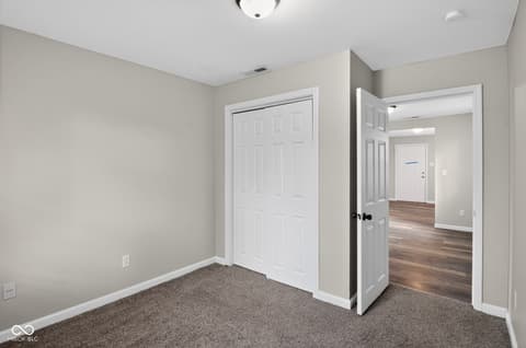 Bedroom at 114 S Sheridan Avenue, Indianapolis, IN