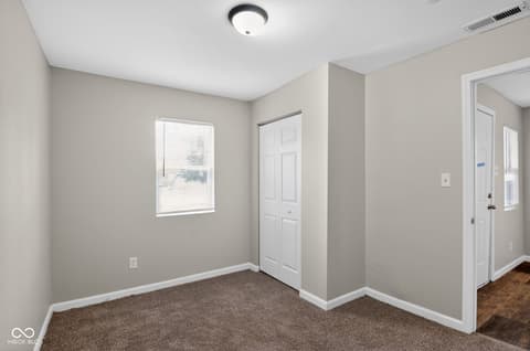 Bedroom at 114 S Sheridan Avenue, Indianapolis, IN