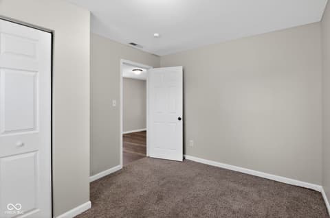 Bedroom at 114 S Sheridan Avenue, Indianapolis, IN