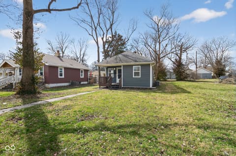 Backyard at 114 S Sheridan Avenue, Indianapolis, IN