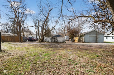 Yard at 114 S Sheridan Avenue, Indianapolis, IN