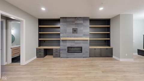 Family room at 717 Livingstone Drive, Carmel, IN