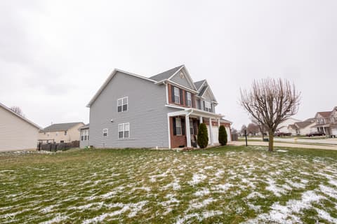 Side exterior at 1750 Buckeye Court, Greenwood, IN